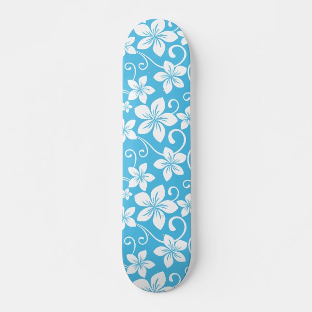 BLUE HAWAII (BLUE) SKATEBOARD (Front)