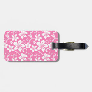 BLUE HAWAII (BUBBLEGUM PINK) LUGGAGE TAG