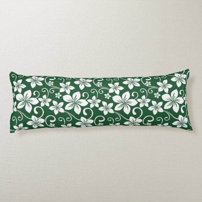 BLUE HAWAII (FOREST GREEN) BODY CUSHION (Back)