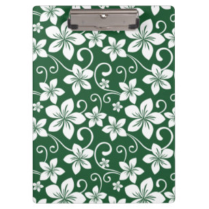 BLUE HAWAII (FOREST GREEN) CLIPBOARD