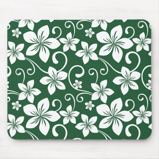 BLUE HAWAII (FOREST GREEN) MOUSE MAT (Front)