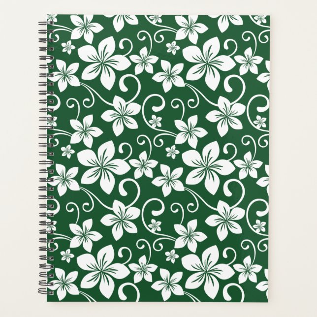 BLUE HAWAII (FOREST GREEN) PLANNER (Front)