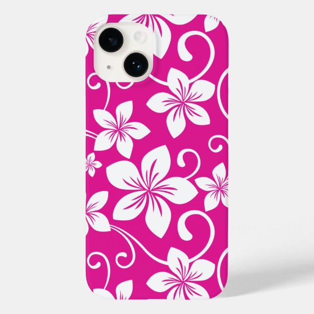 BLUE HAWAII (HOT PINK) Case-Mate iPhone CASE (Back)
