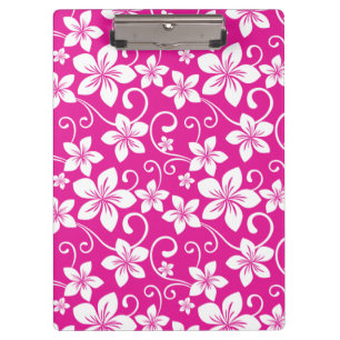BLUE HAWAII (HOT PINK) CLIPBOARD