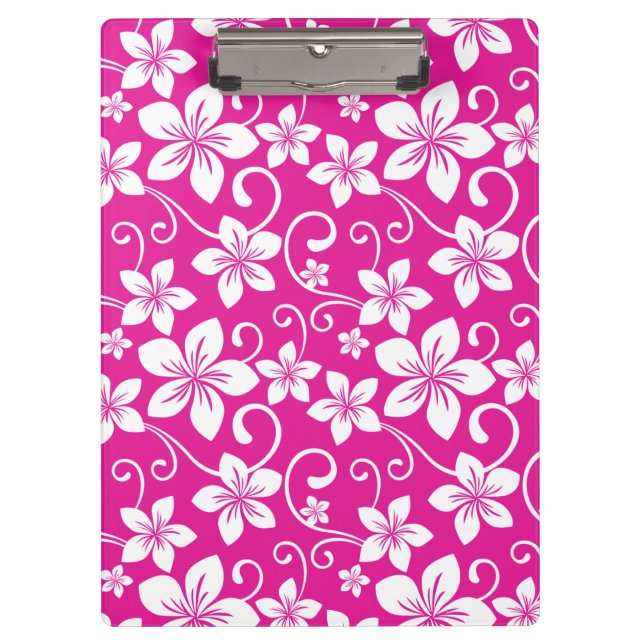 BLUE HAWAII (HOT PINK) CLIPBOARD (Front)