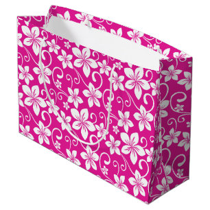 BLUE HAWAII (HOT PINK) LARGE GIFT BAG