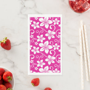 BLUE HAWAII (HOT PINK) NAPKIN