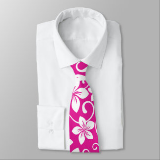 BLUE HAWAII (HOT PINK) TIE