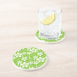 BLUE HAWAII (LIME) COASTER