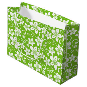BLUE HAWAII (LIME) LARGE GIFT BAG
