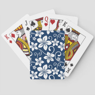 BLUE HAWAII (NAVY BLUE) PLAYING CARDS