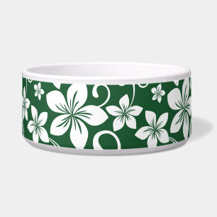 BLUE HAWAII PATTERN IN FOREST GREEN