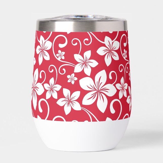 BLUE HAWAII PATTERN IN RED (Front)