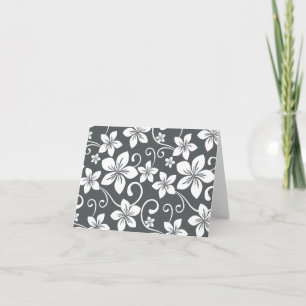 BLUE HAWAII (PEWTER) THANK YOU CARD