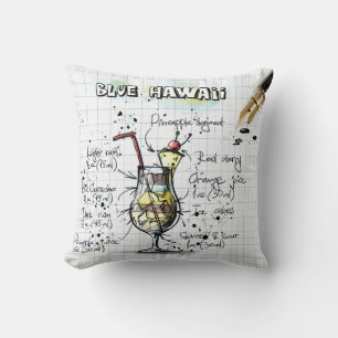 Blue Hawaii Pillow