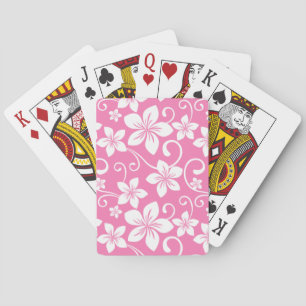 BLUE HAWAII (PINK) PLAYING CARDS