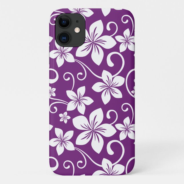BLUE HAWAII (PLUM) Case-Mate iPhone CASE (Back)