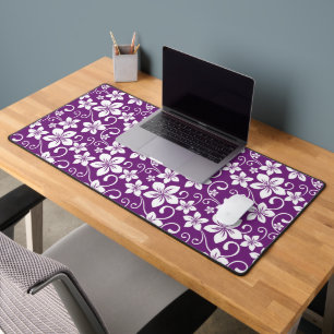 BLUE HAWAII (PLUM) DESK MAT