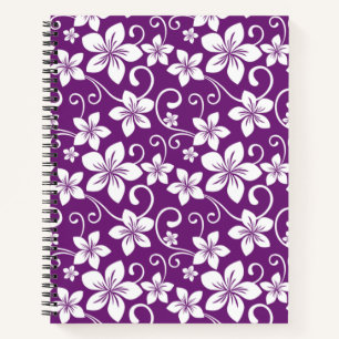 BLUE HAWAII (PLUM) NOTEBOOK
