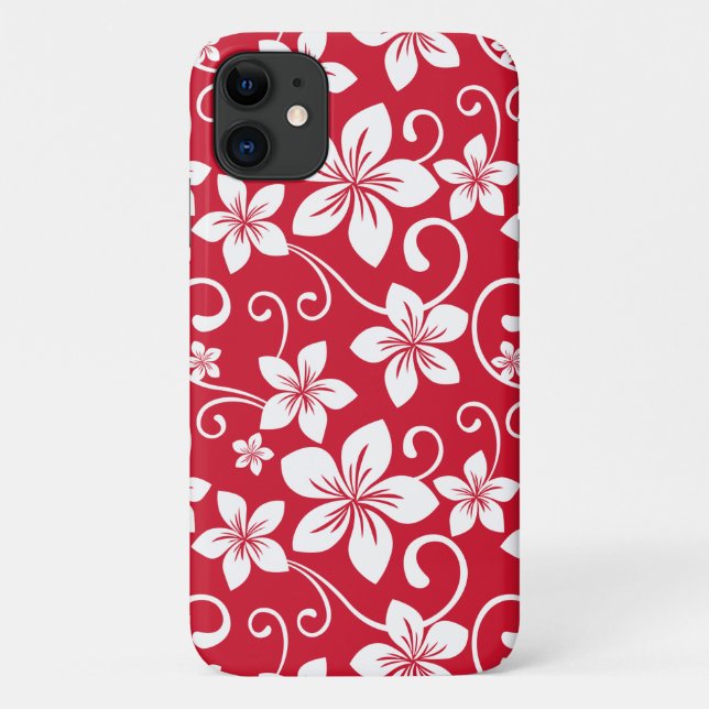 BLUE HAWAII (RED) Case-Mate iPhone CASE (Back)