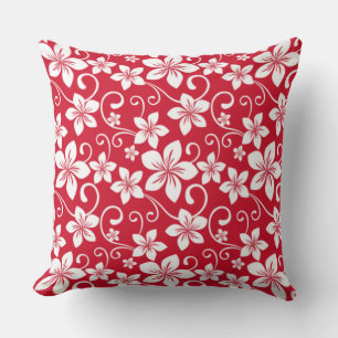 BLUE HAWAII (RED) CUSHION