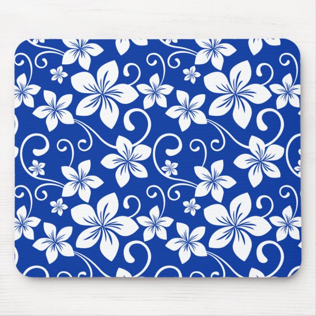 BLUE HAWAII (ROYAL BLUE) MOUSE MAT (Front)