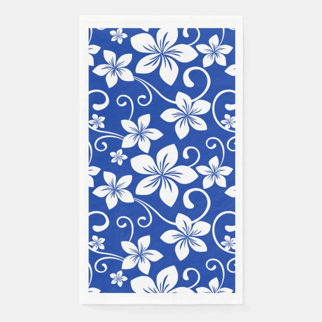 BLUE HAWAII (ROYAL BLUE) NAPKIN (Front)