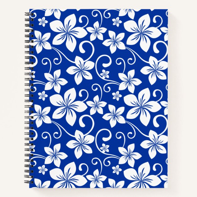 BLUE HAWAII (ROYAL BLUE) NOTEBOOK (Front)