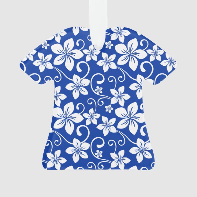 BLUE HAWAII (ROYAL BLUE) ORNAMENT (Back)