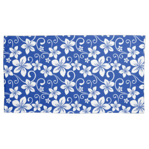 BLUE HAWAII (ROYAL BLUE) PILLOWCASE