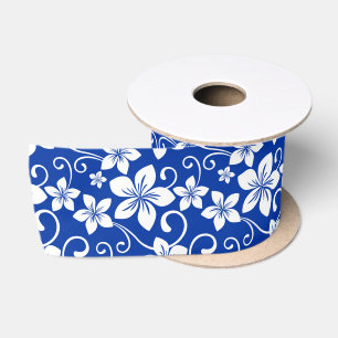 BLUE HAWAII (ROYAL BLUE) SATIN RIBBON