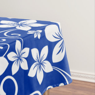 BLUE HAWAII (ROYAL BLUE) TABLECLOTH