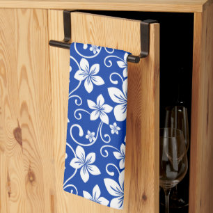 BLUE HAWAII (ROYAL BLUE) TEA TOWEL