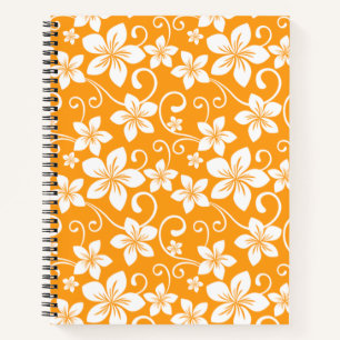 BLUE HAWAII (TANGERINE) NOTEBOOK