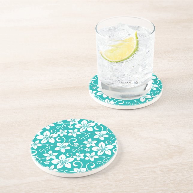 BLUE HAWAII (TEAL) COASTER (Side)
