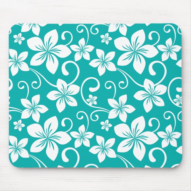 BLUE HAWAII (TEAL) MOUSE MAT (Front)
