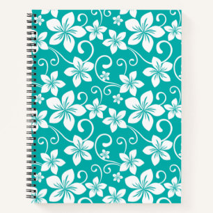 BLUE HAWAII (TEAL) NOTEBOOK