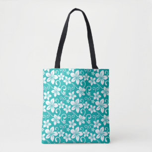 BLUE HAWAII (TEAL) TOTE BAG