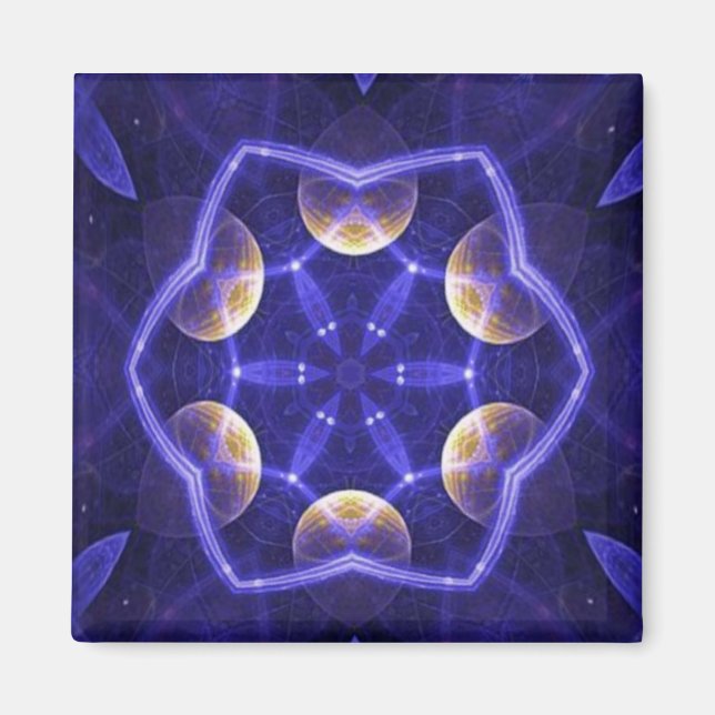 Blue Haze Magnet (Front)