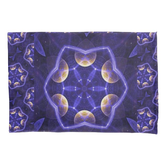 Blue Haze Reversible Pillowcase (Front)