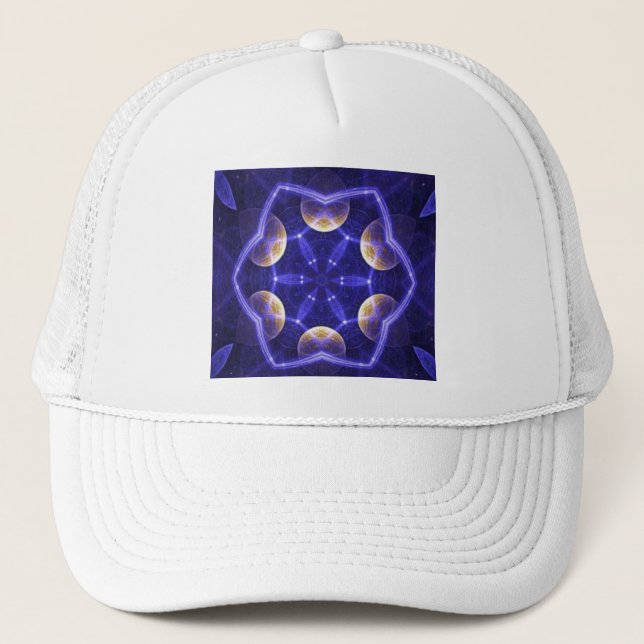 Blue Haze Trucker Hat (Front)
