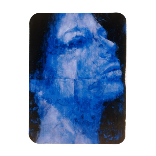 Blue Head 1998 Magnet (Vertical)