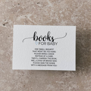 Blue Heart   Black Calligraphy Book Request Insert