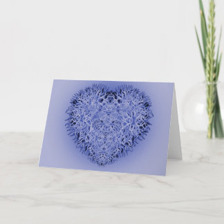 Blue Heart Card