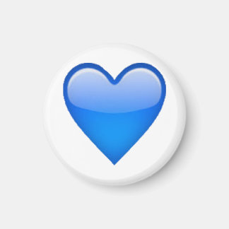 Blue Heart - Emoji Magnet