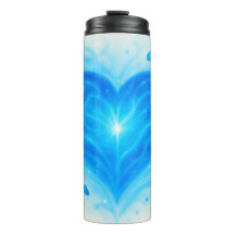 Blue Heart Energy Water Bottle – Spiritual Power f