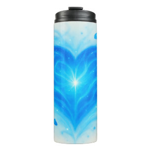Blue Heart Energy Water Bottle – Spiritual Power f