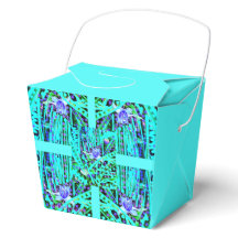 Blue Heart Moon & Wonder Blue Roses Reception Box