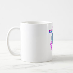  Blue hearts birthday girl t-shirt  Coffee Mug