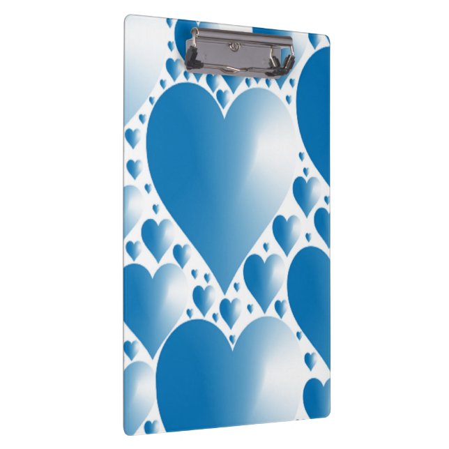 BLUE HEARTS CLIPBOARD (Right)